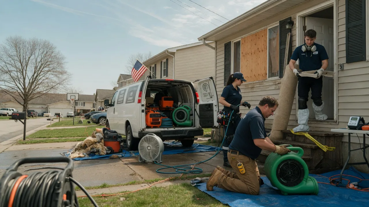 Water Damage Restoration in Lakewood, WI near me